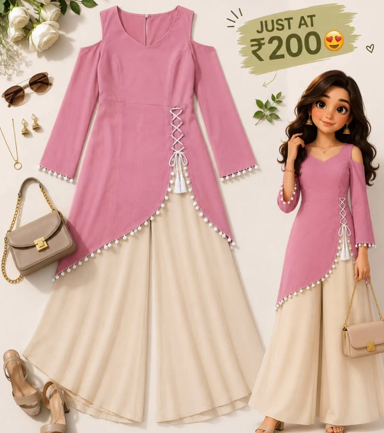 Meesho Trend Short Kurti ❤️