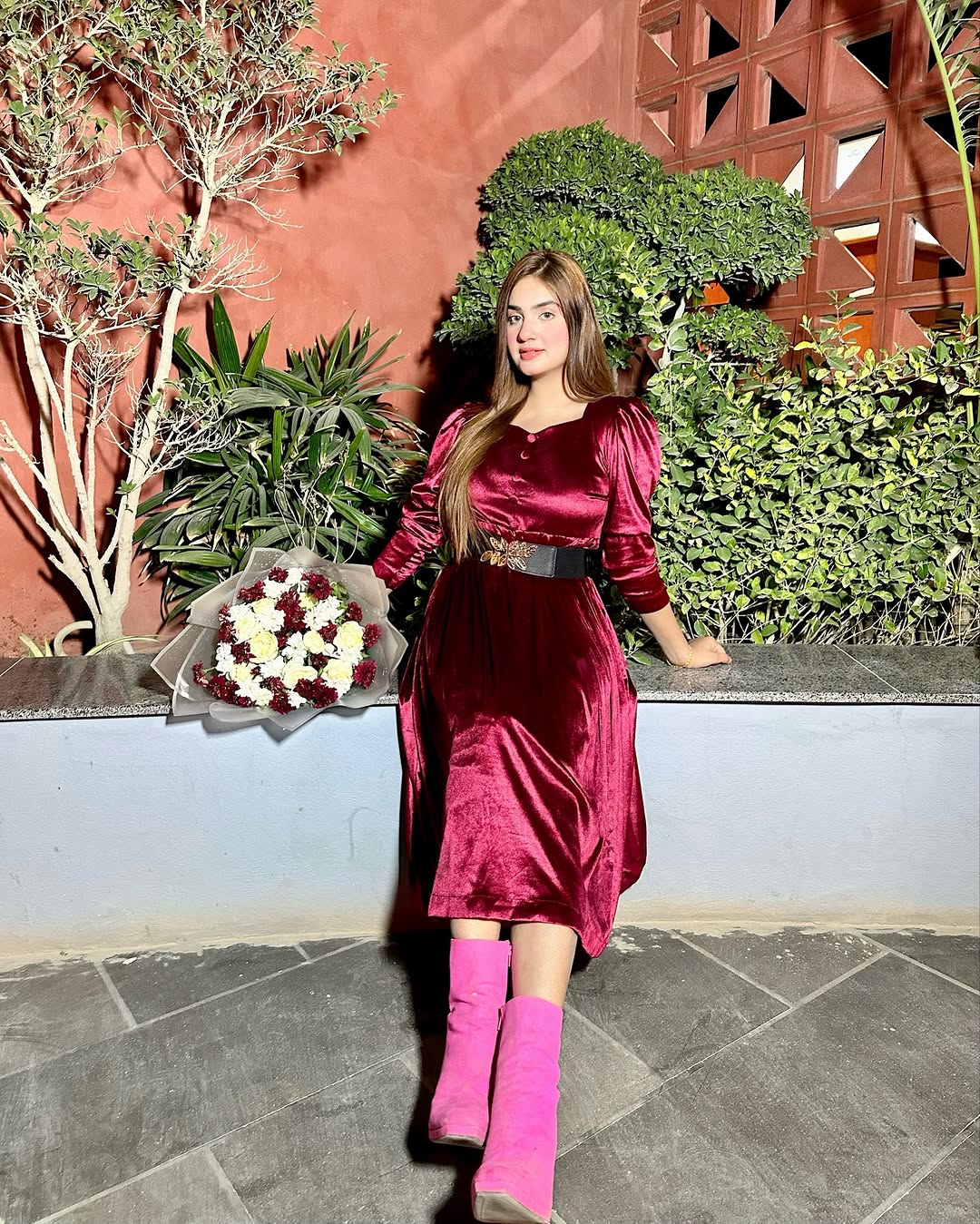 Valvet Frock