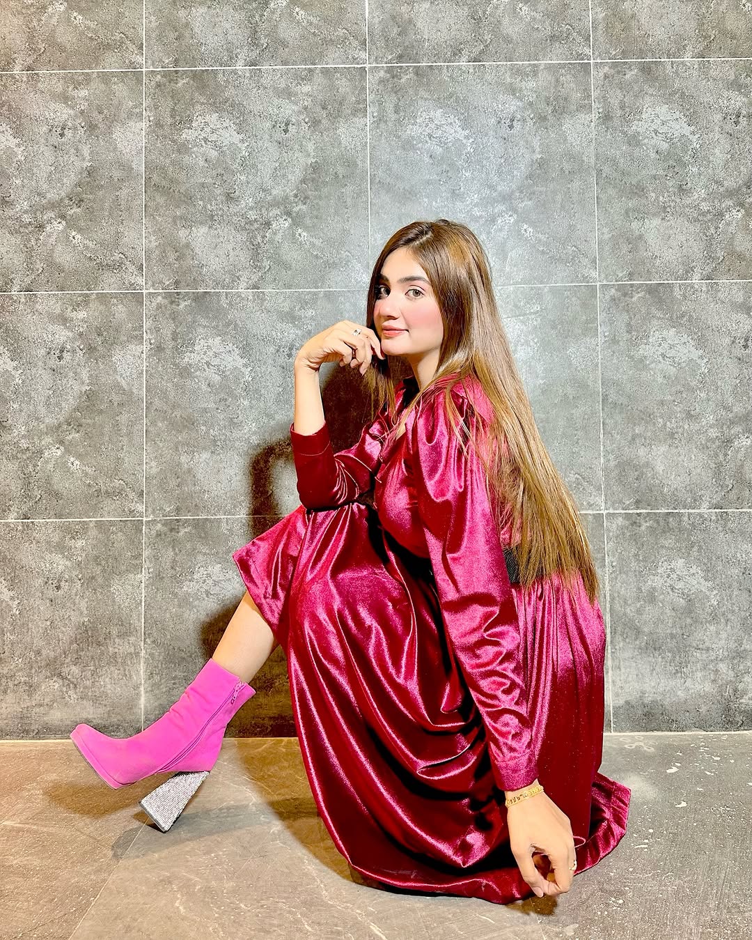 Valvet Frock