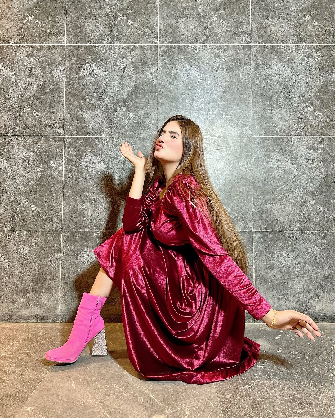 Valvet Frock