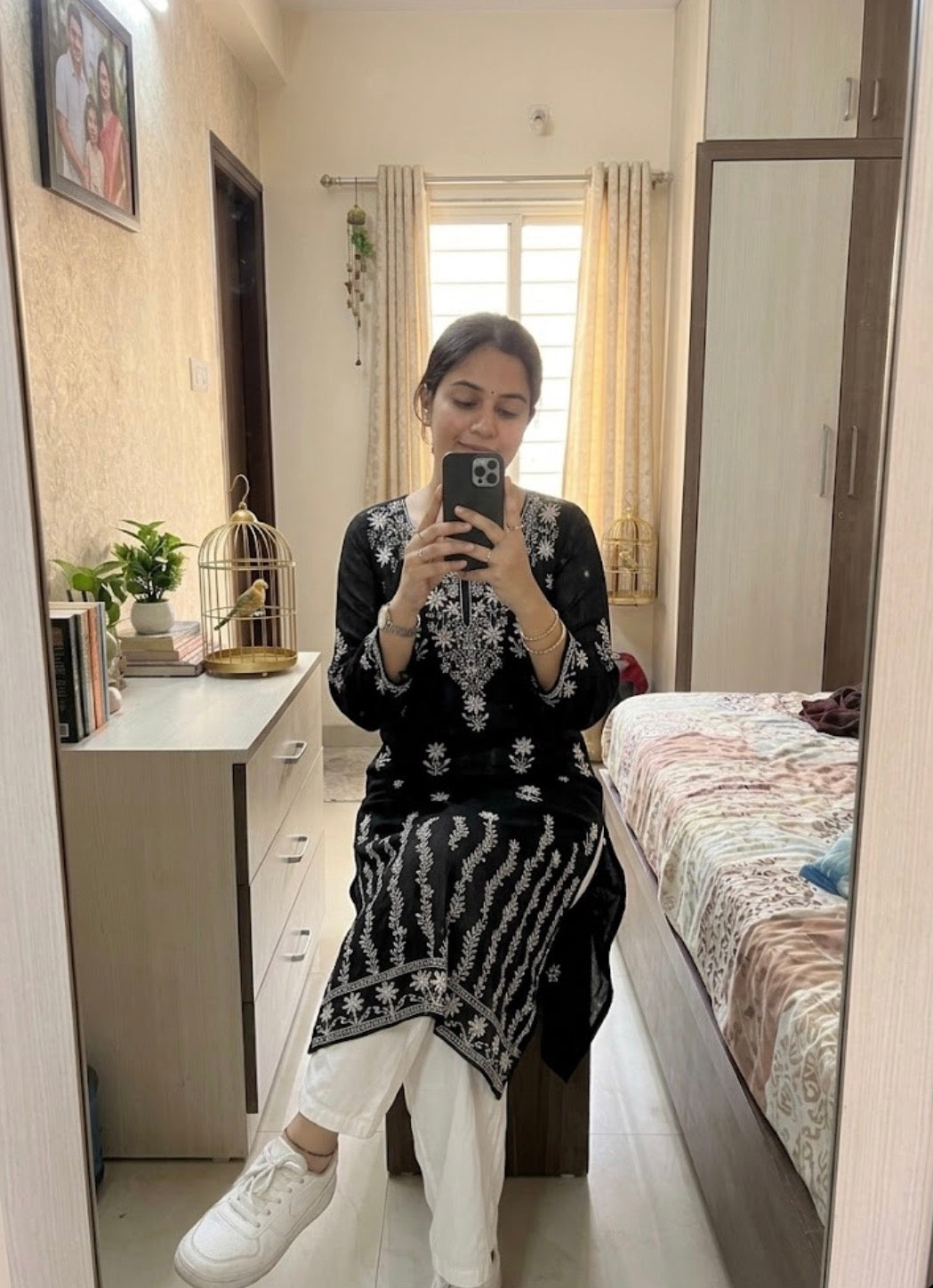 New Indian Embroidery Kurti Summer Stuff long