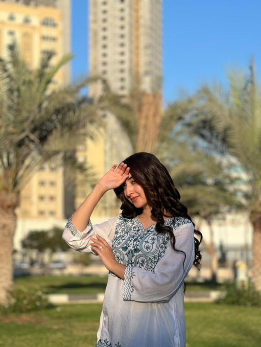 Indian Embroided Kurti In Short ♥️