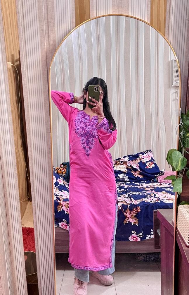 Phiran Embroided Long Kurti 🎀