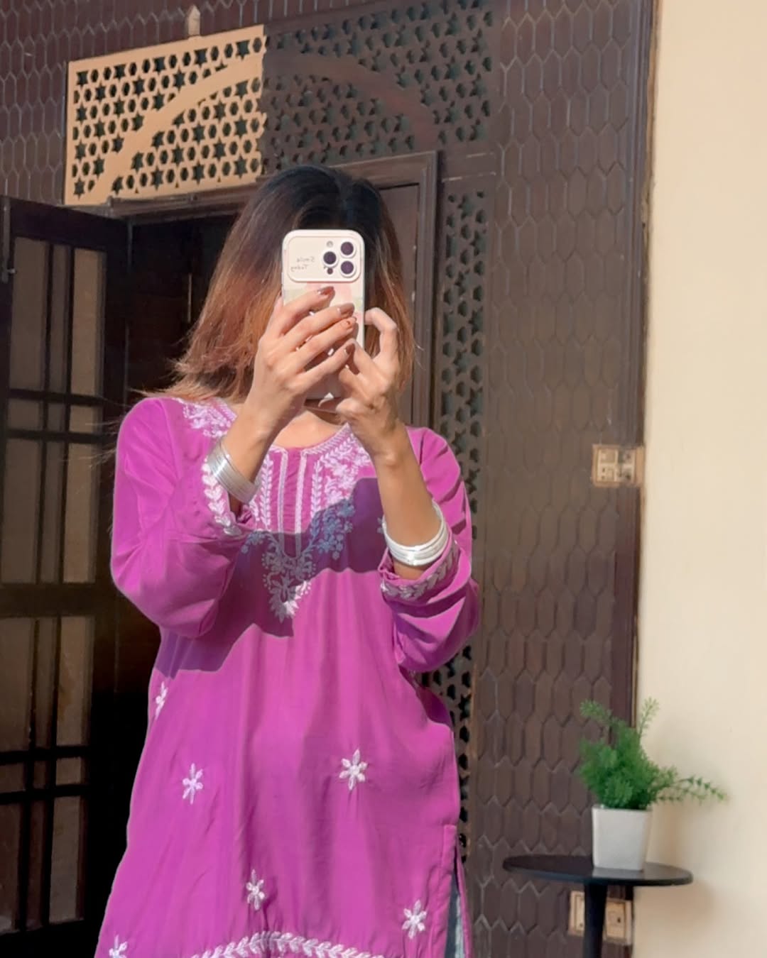 New Desi Embroided Kurti In Short ♥️