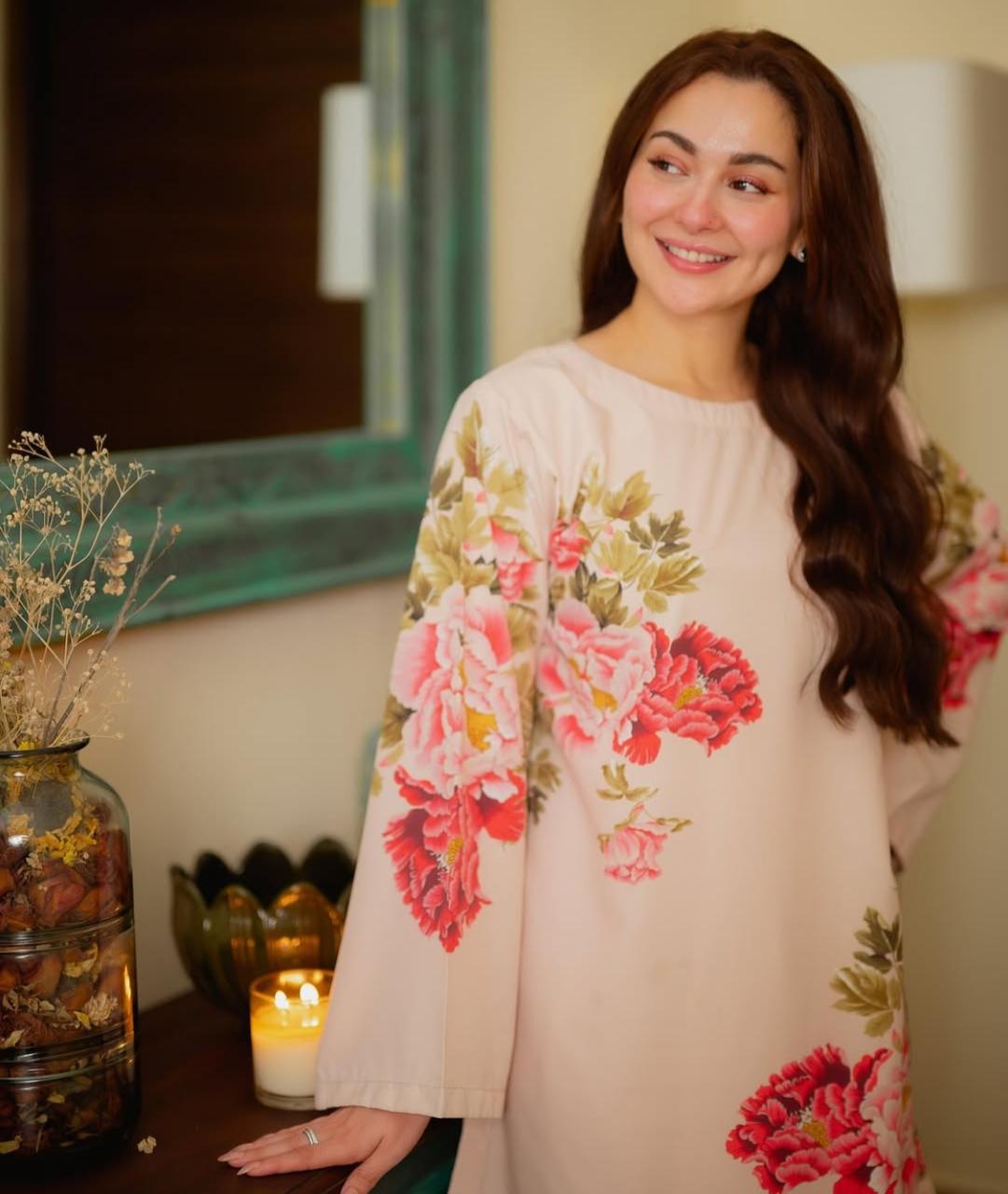 Flower Print 2 Pcs Dress Eid Arrival