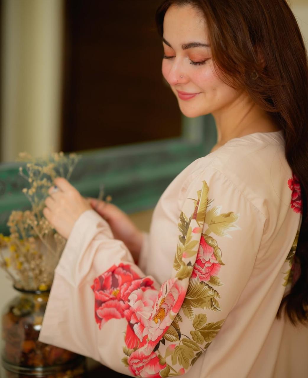 Flower Print 2 Pcs Dress Eid Arrival