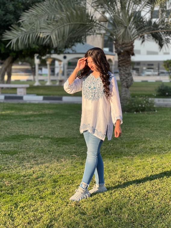 Indian Embroided Kurti In Short ♥️