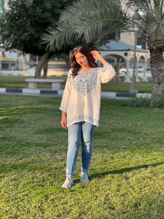 Indian Embroided Kurti In Short ♥️